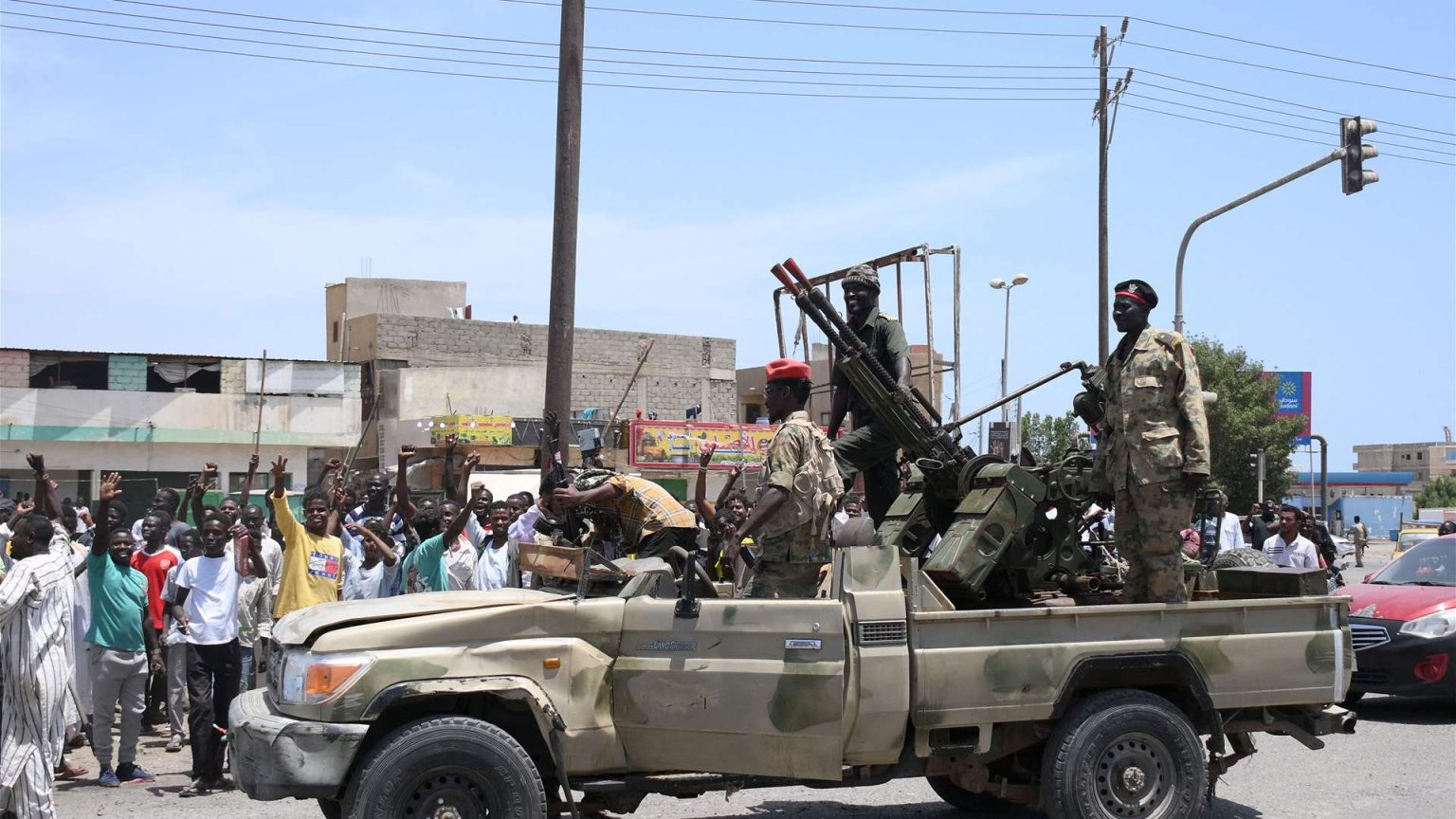 Army and Paramilitary Forces Clash Near Sudan’s Capital in Major Offensive