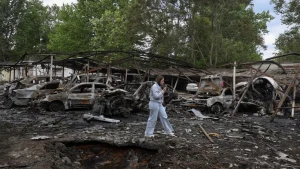 Russia Attacks Kyiv with Drones for Third Night in a Row