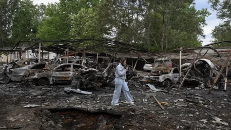 Russia Attacks Kyiv with Drones for Third Night in a Row