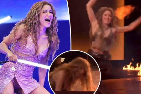 Shakira Turns On-Stage Fall in Canada into Viral Sensation