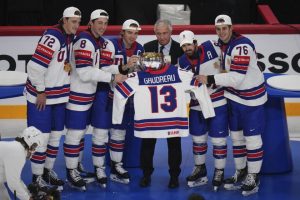US Wins World Hockey Gold with 1-0 OT Win Over Switzerland