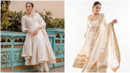 Bollywood Stars Glow in White Anarkalis for Bakrid