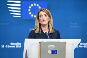 EU Parliament Chief Warns of Gaza Catastrophe