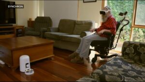 Paralyzed man can vacuum, feed his dog thanks to brain chip