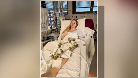 Lindsey Vonn discharged from the hospital following her Winter Olympics crash