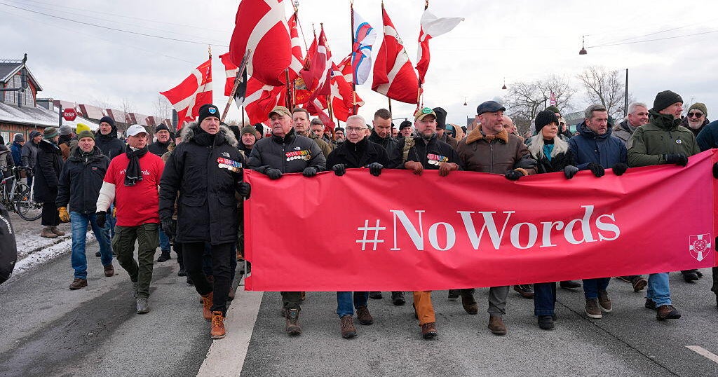 Danish veterans protest outside U.S. Embassy over Greenland, combat contributions