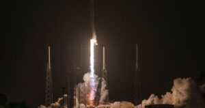 SpaceX launches space station crew on 8-month mission