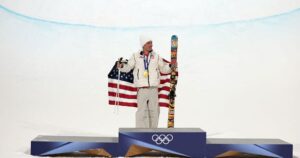 American Alex Ferreira wins his first Olympic gold in freeski halfpipe