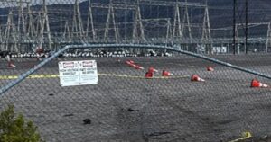 Car-ramming incident at power substation near Las Vegas investigated as possible terrorism, police say