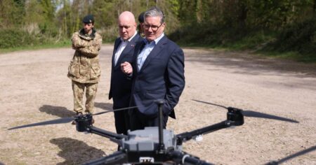 U.K. says sightings of “rogue drones” near military bases doubled last year amid tension with Russia