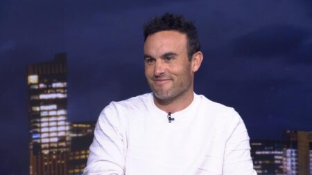 Soccer star Landon Donovan talks about new memoir