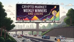 Crypto market’s weekly winners and losers – TAO, CC, DOT, WLD