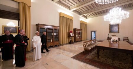 Pope Leo moves into papal residence eschewed by Pope Francis