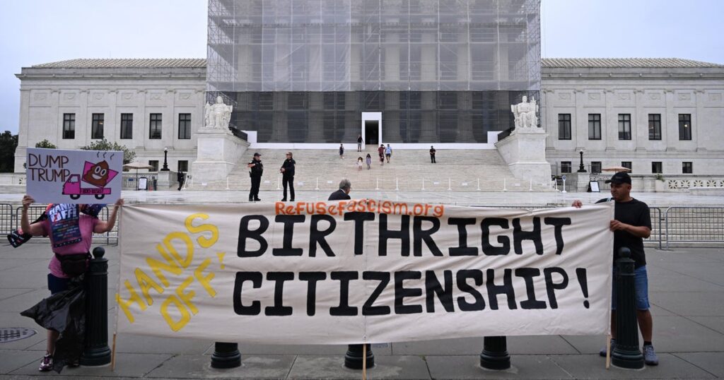 Supreme Court to weigh Trump’s bid to end birthright citizenship in test of second-term agenda