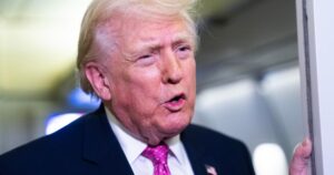 Trump says U.S. isn’t withdrawing “quite yet,” but allies must “come in and take care of” Strait of Hormuz