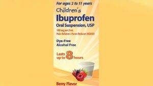 Nearly 90,000 bottles of children’s ibuprofen voluntarily recalled