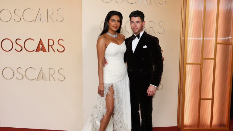 Celebrity couples turn heads on the 2026 Oscars red carpet