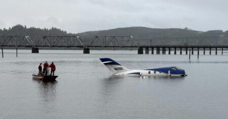U.S. satellites helped rescue 300 people last year, including 5 on a jet that crashed in water. Here’s how.
