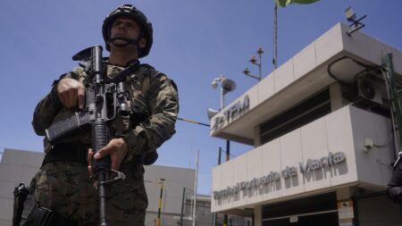 Ecuador deploys 75,000 soldiers to crime-ridden provinces under nightly curfew