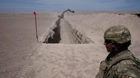 Chile’s new far-right president launches work on border barrier