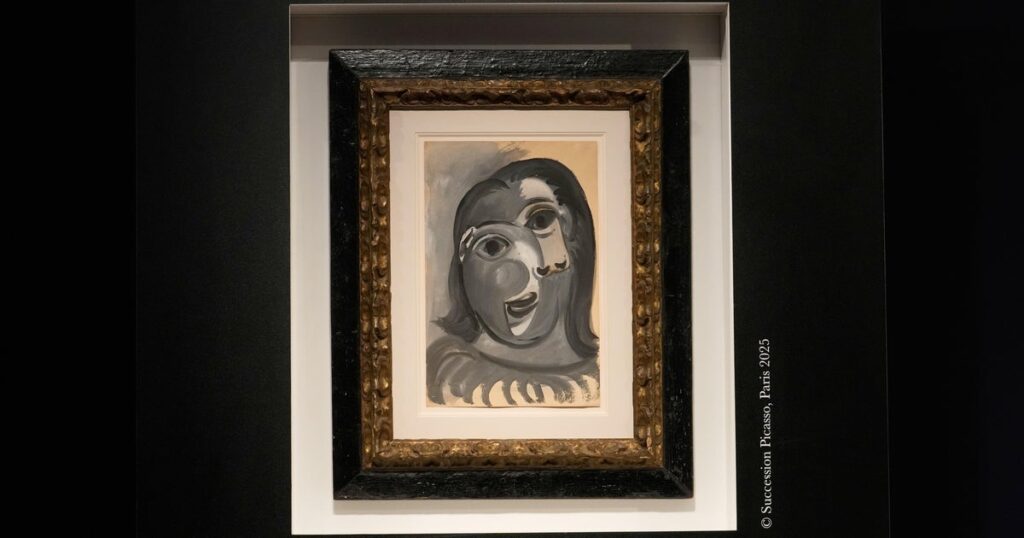 Sales engineer takes home $1 million Picasso with $117 raffle ticket