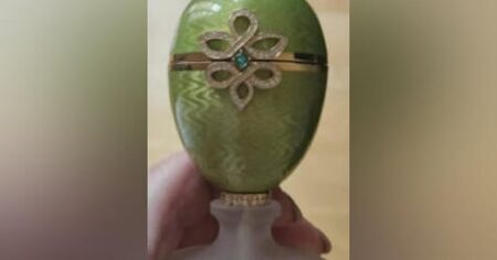 A man stole a handbag outside a London pub. Inside was a Faberge egg and watch worth nearly $3 million.