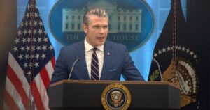 Pete Hegseth, Dan Caine holding press briefing after Trump agrees to 2-week ceasefire with Iran