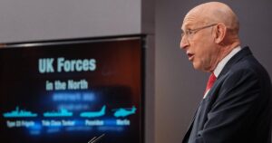 Military operation conducted to deter Russian submarines suspected of “malign activity” in North Atlantic