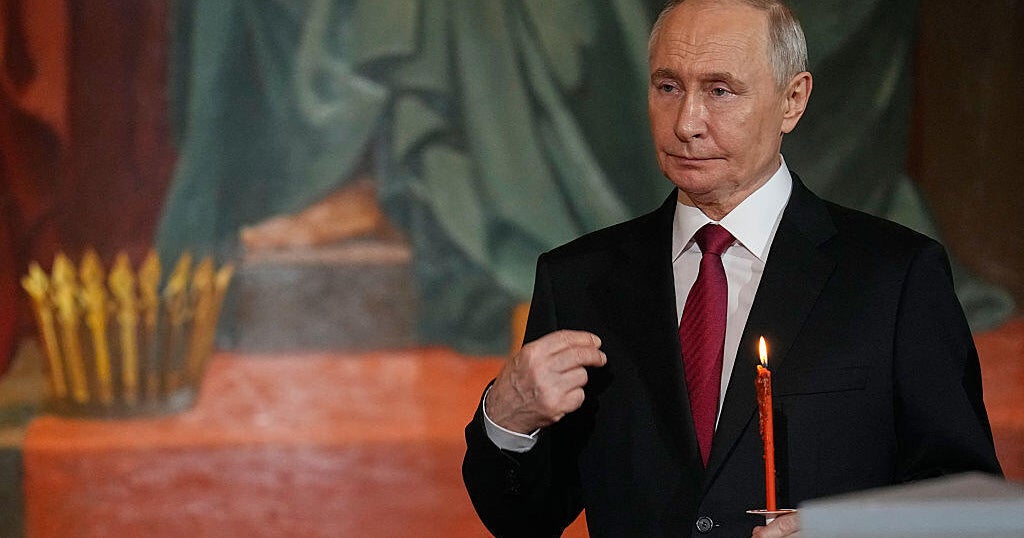 Ukraine, Russia accuse each other of violating Putin’s Orthodox Easter ceasefire