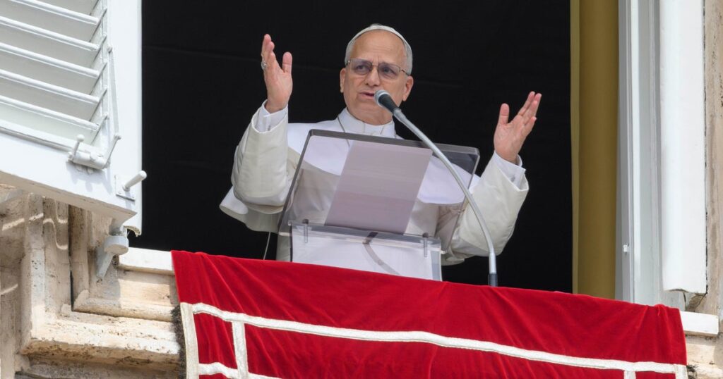 Trump takes aim at Pope Leo, calling him “WEAK on Crime, and terrible for Foreign Policy.”