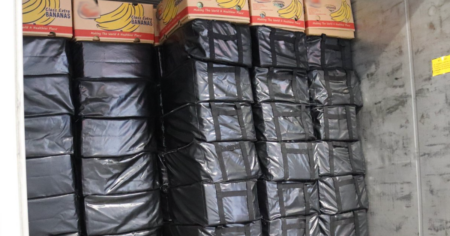 U.K. authorities seize 5 tons of cocaine worth over $500 million from banana, red wine shipments
