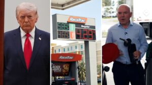 Petrol prices bringing the cost – and politics – of Trump’s war to regular Americans