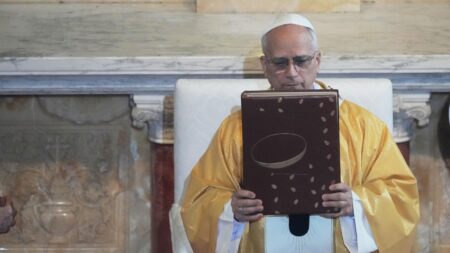 Pope doubles down on message of peace and unity as Trump’s criticism continues