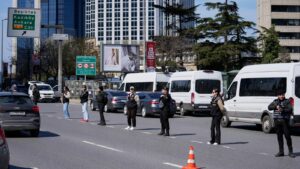 Turkey detains 9 over attack outside the Israeli Consulate in Istanbul