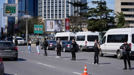 Turkey detains 9 over attack outside the Israeli Consulate in Istanbul